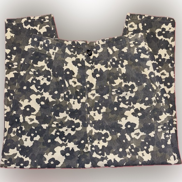 NWT Anthropologie Floral Camo Trousers - Picture 5 of 7